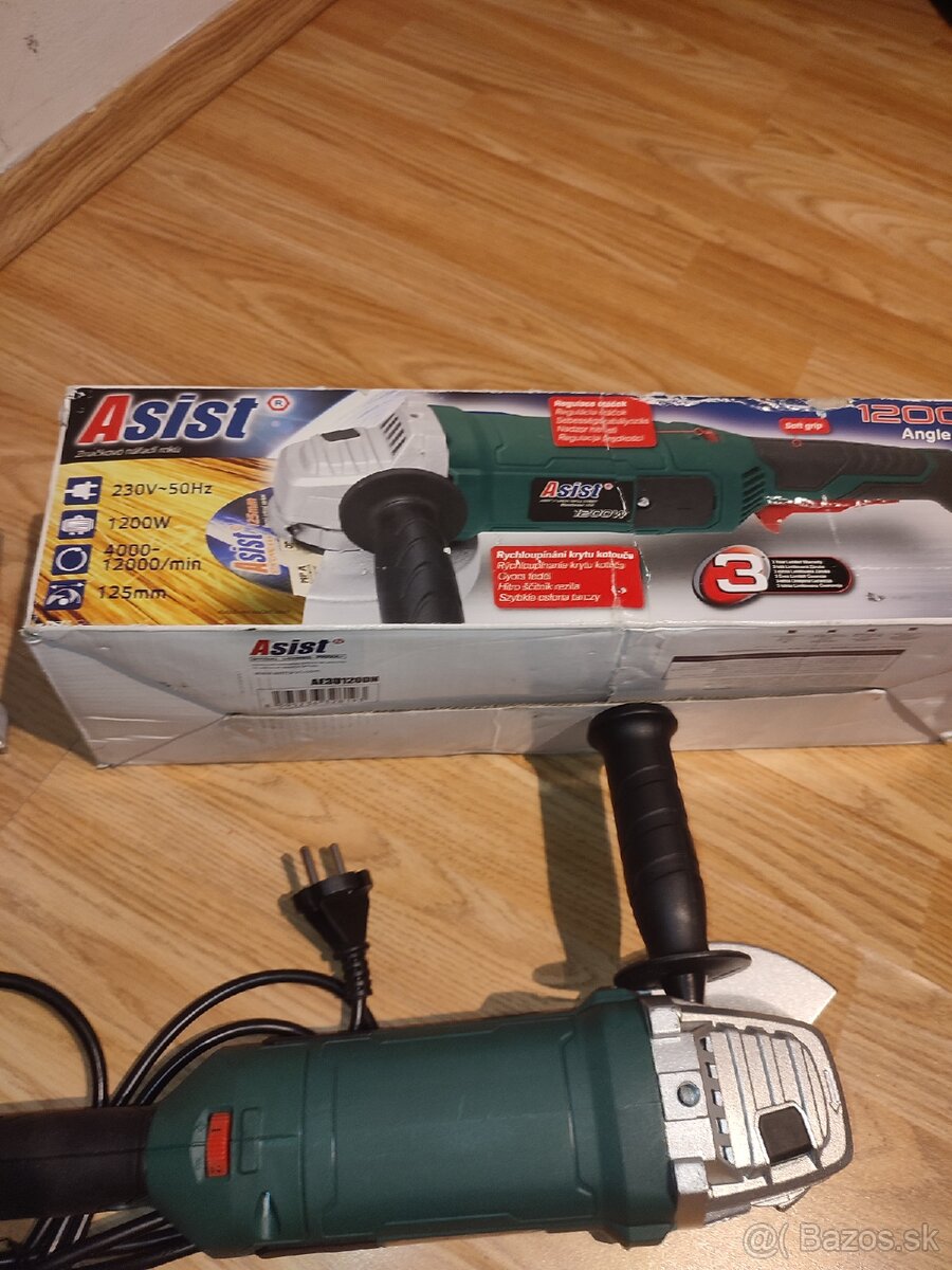 Uhlova bruska 125 mm, 1200W - 6