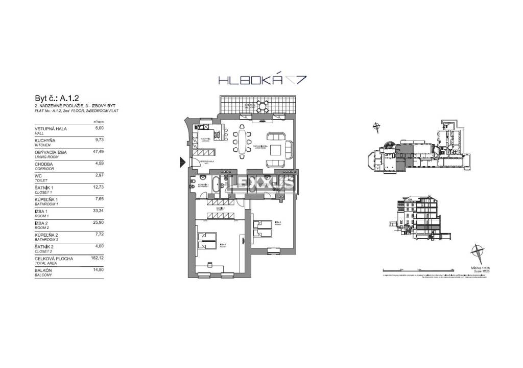 | 5i byt v luxusnej REZIDENCII HLBOKÁ STARÉ MESTO - 6
