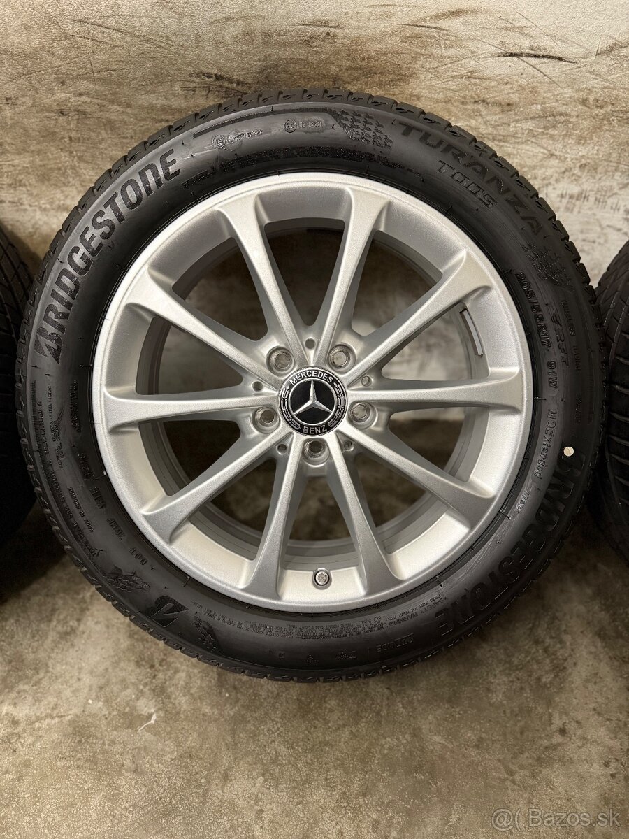 Nepoužitá letná sada 5x112 R17 , 205/55/17 Mercedes A B CLA - 6