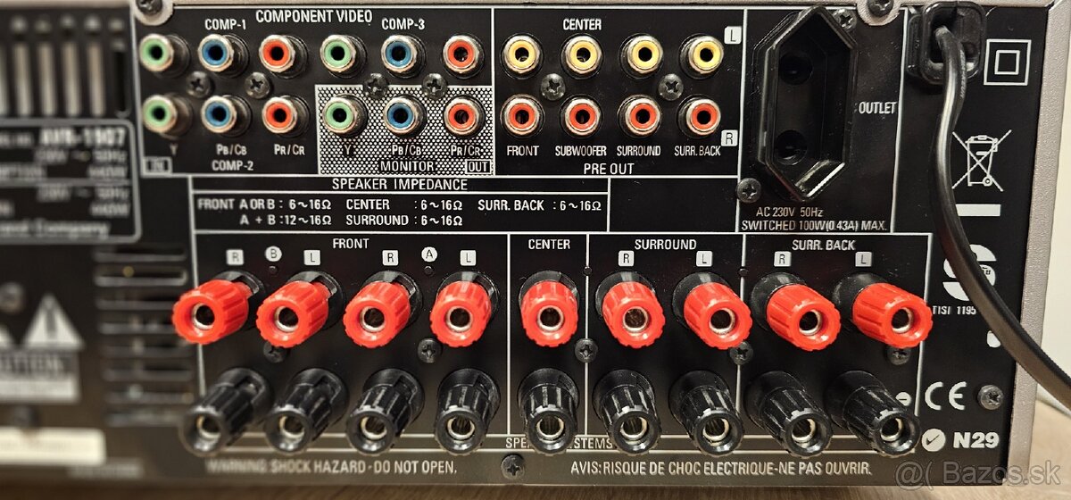 DENON AVR-1907 receiver 7.1 - 6