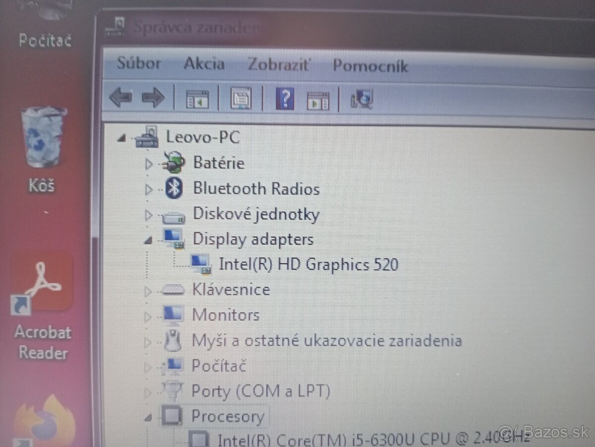 Lenovo thinkpad t470 ,Intel(R) Core™i5 , 8gb ram ,500gb hdd - 6