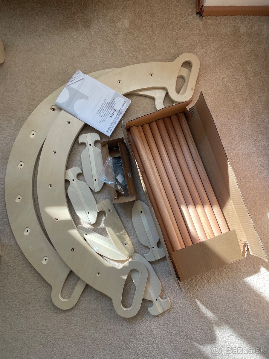 Súprava drevených preliezok - 6