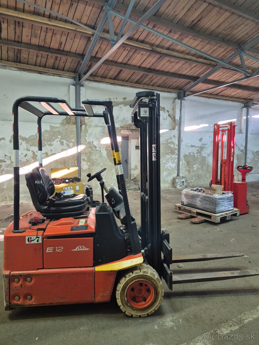 Vysokozdvižný elektrický vozík Linde E12 Z - 6