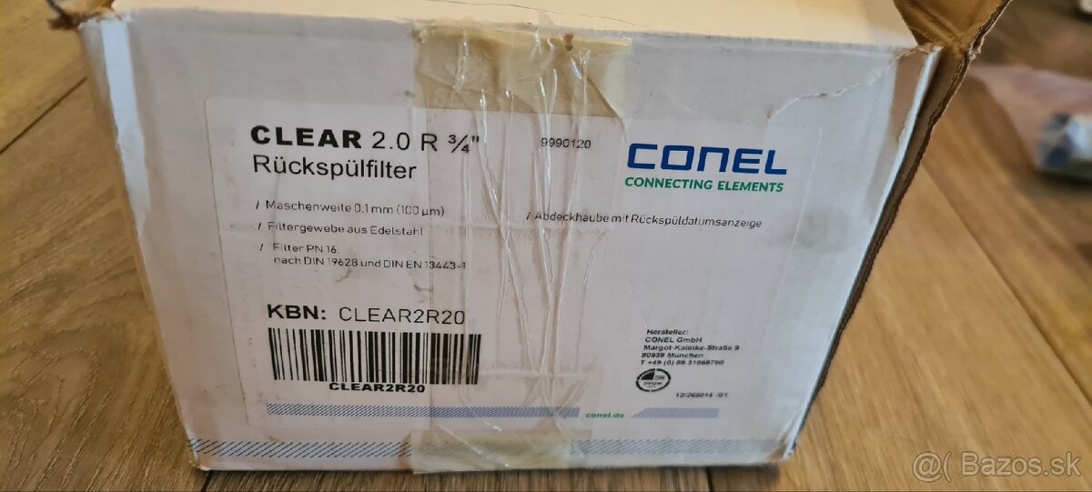 Conel preplachovy filter 3/4 - 6