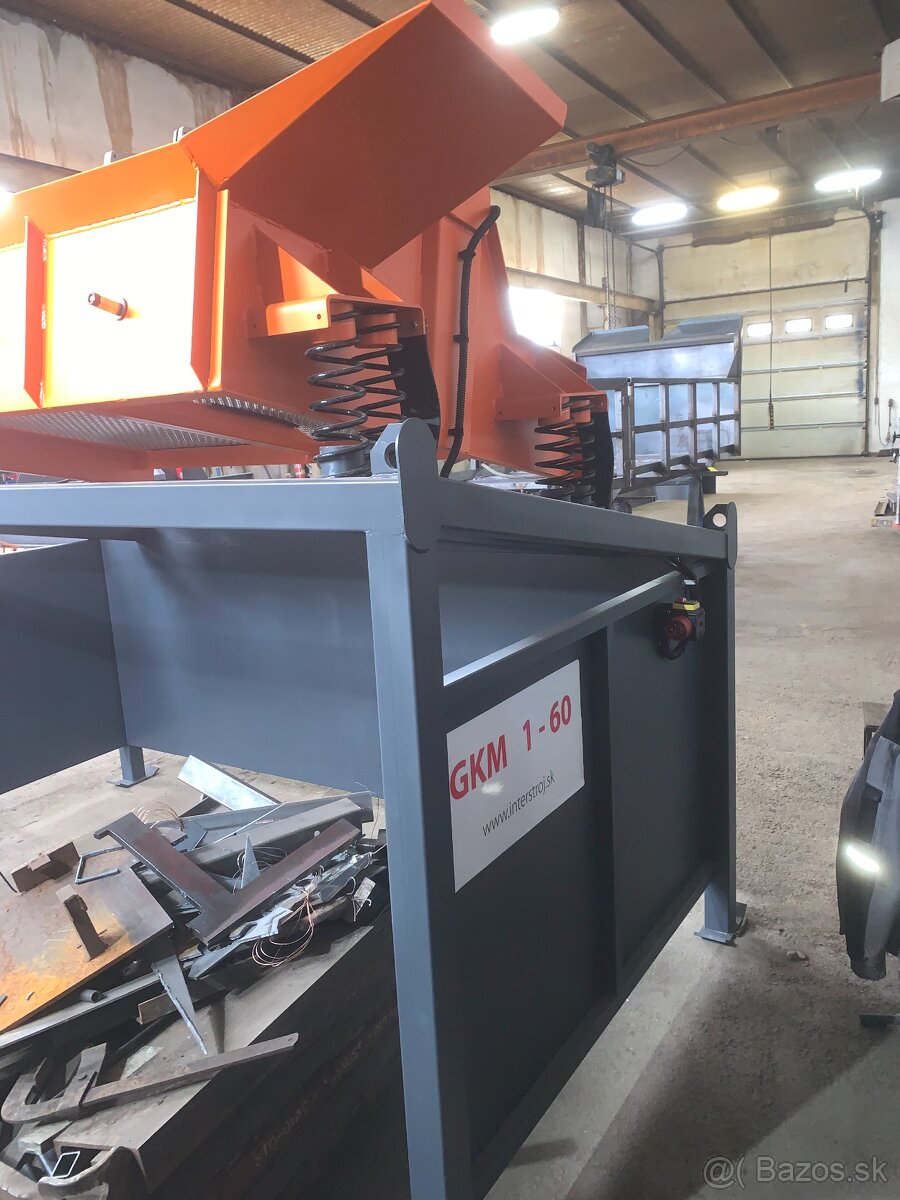 Triedička sypkých materiálov KGM 1-60 - 6