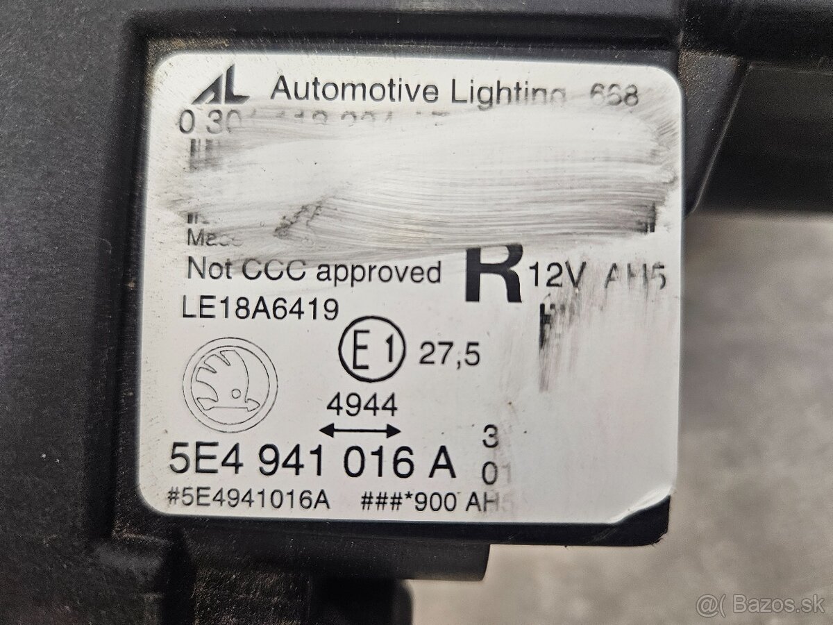 Predné svetlo Octavia 4 Full Led - 6