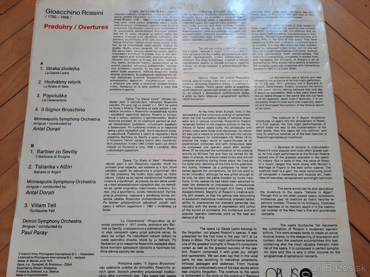 LP klasika, opery - 6