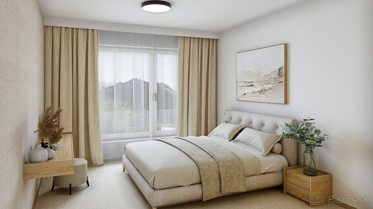 02.D - 2-izb. apartmán, 55,74 m2, DONOVALY, priamo na zjazd - 6