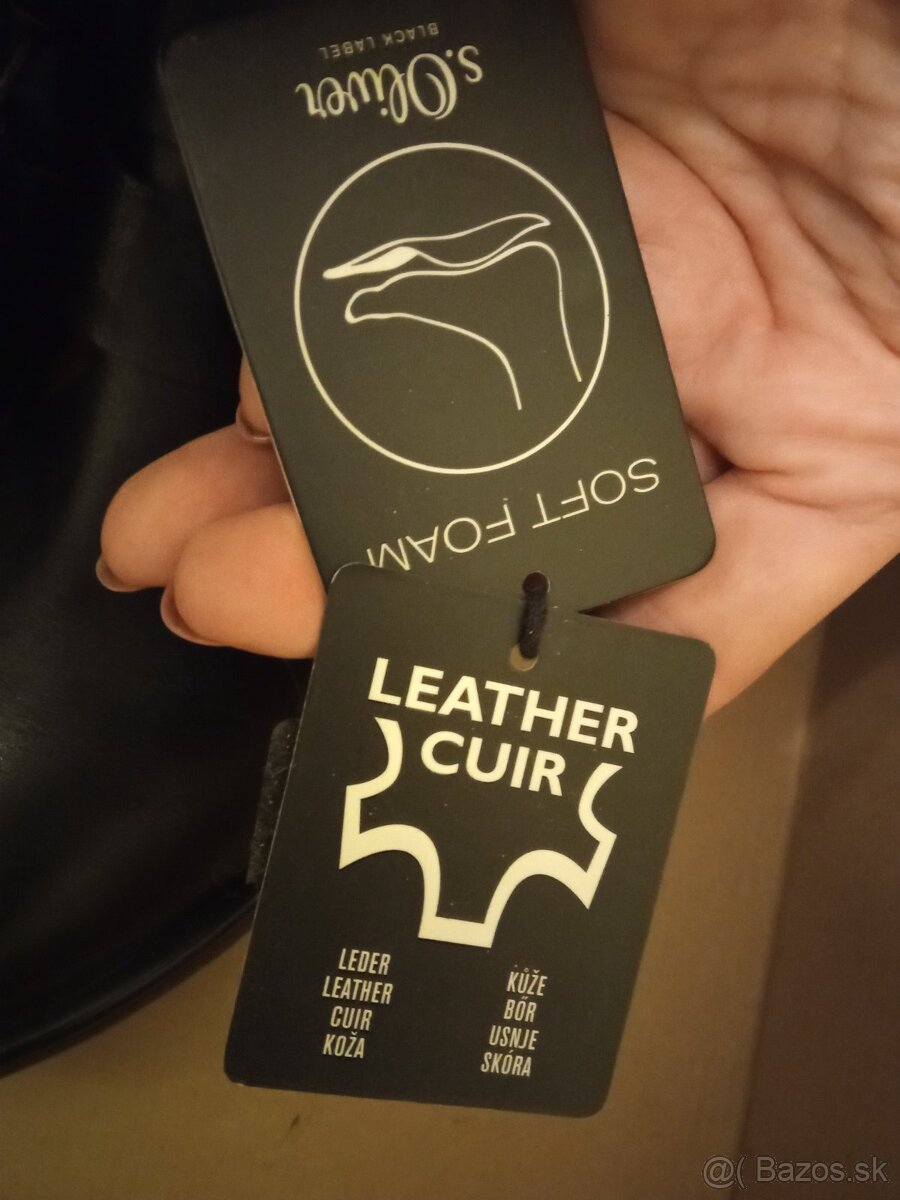 Kožené čižmy s prackami - 6