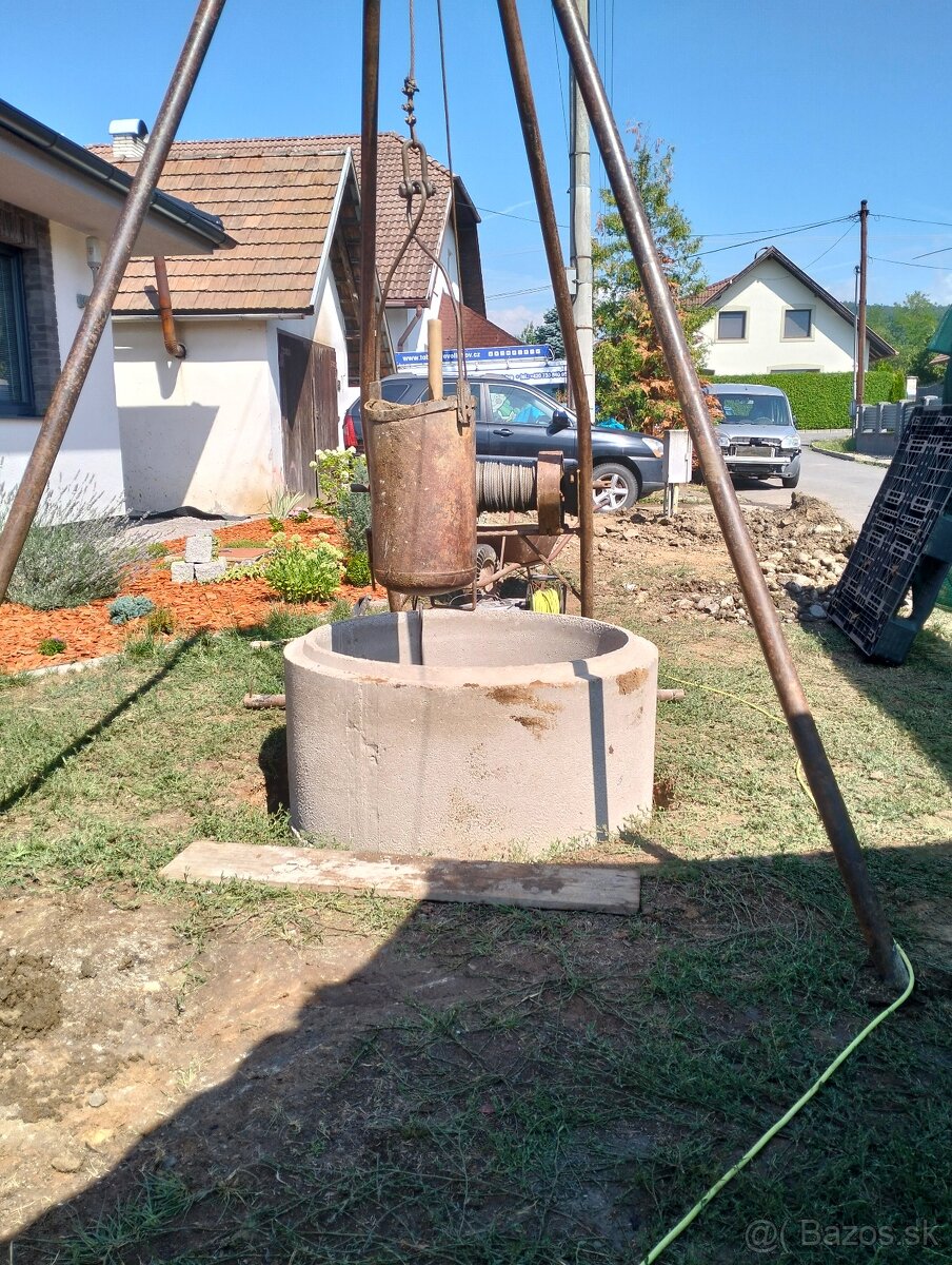 Kopanie,čistenie studni,studna,studne - 6