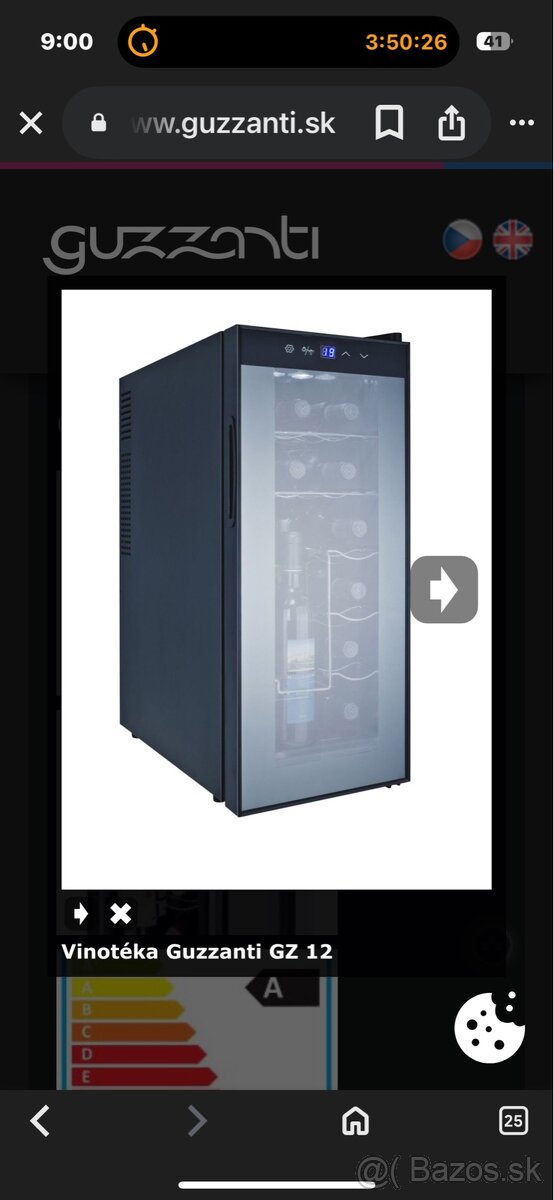 Vinotéka guzanti gz12 - 6