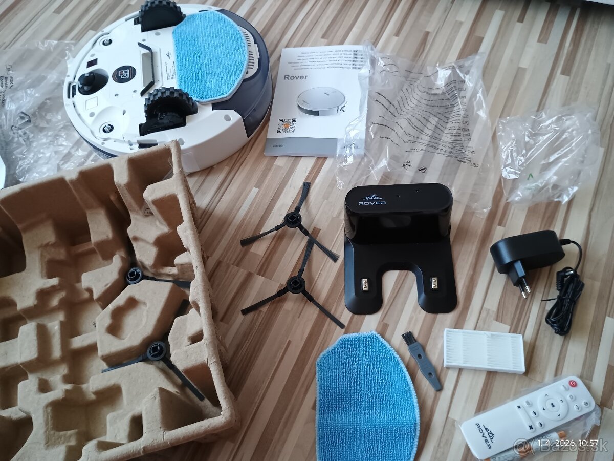 Robotický vysávač ETA ružový - 6