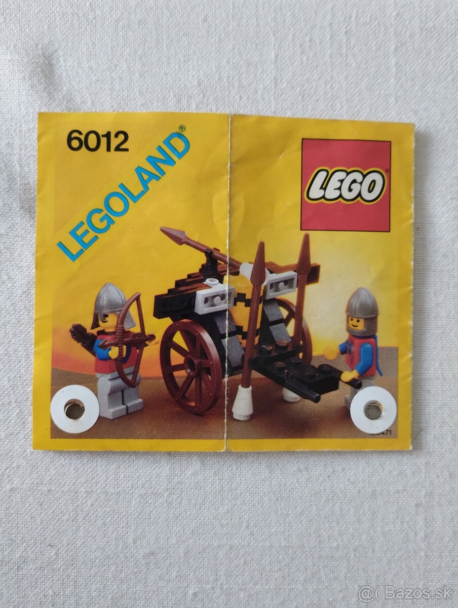 LEGO Castle 6012 Siege Cart - 6