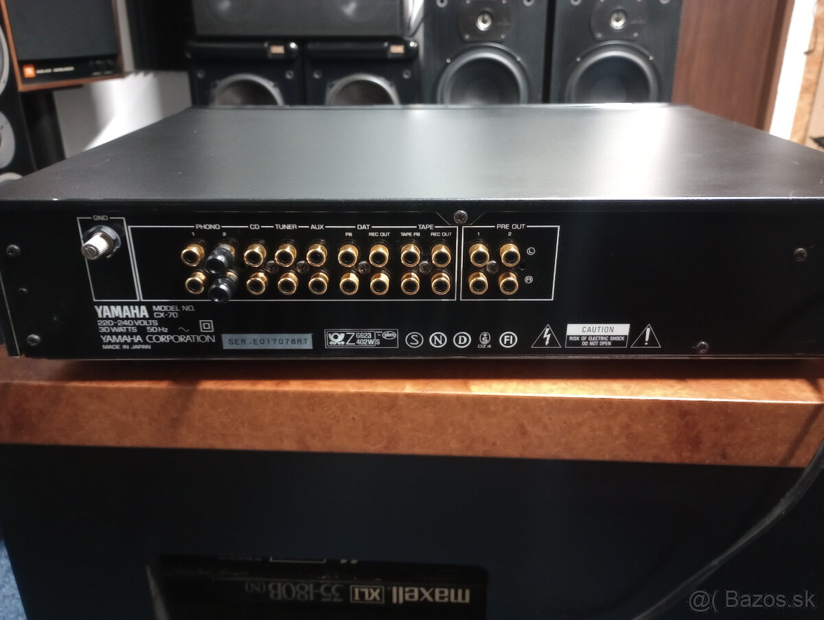 Predzosilňovač Yamaha CX-70 - 6