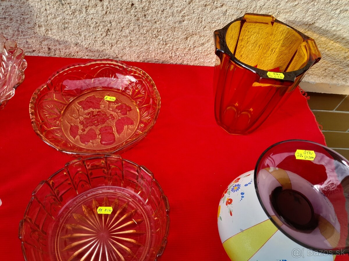 Staré historické sklo. - 6