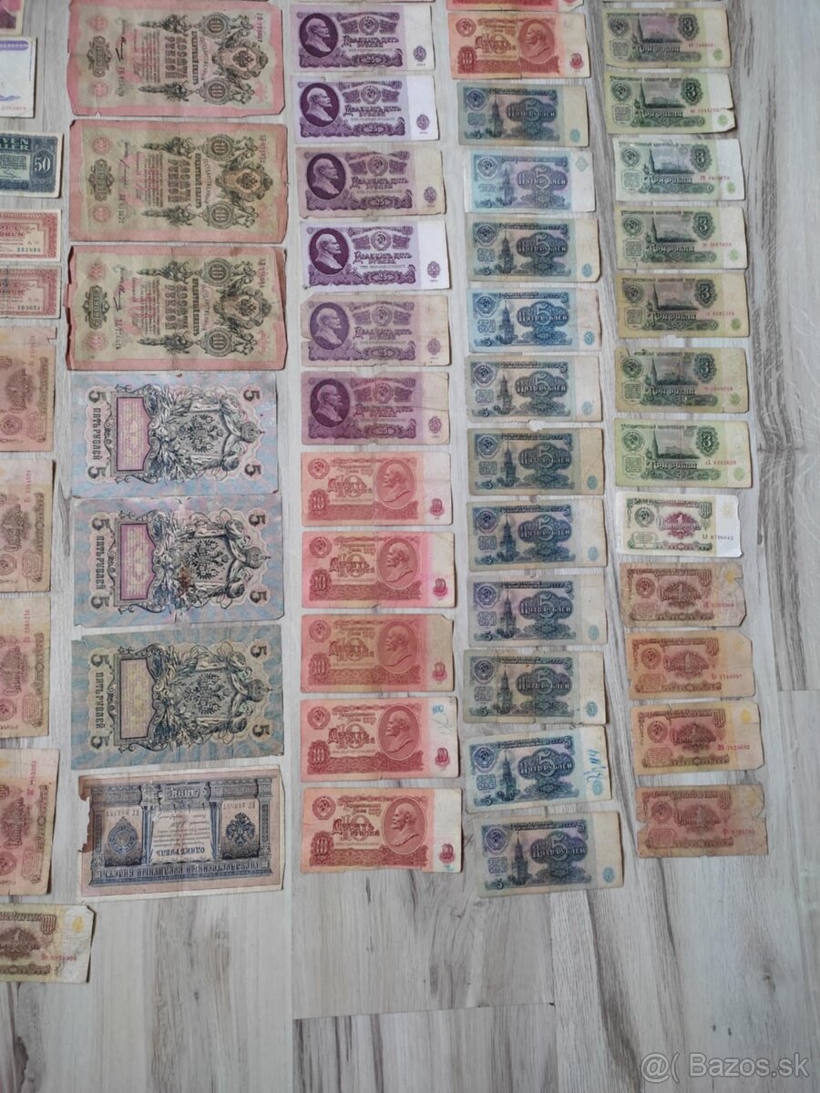 98 kusov staré bankovky - 6