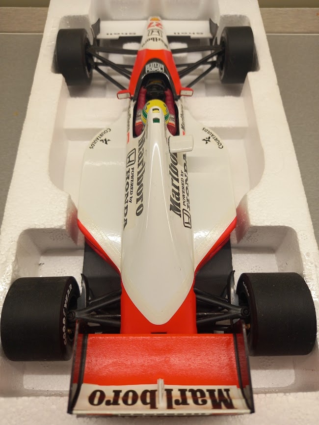 F1 MCLAREN MP4/5B 1990 AYRTON SENNA MINICHAMPS 1:18 - 6