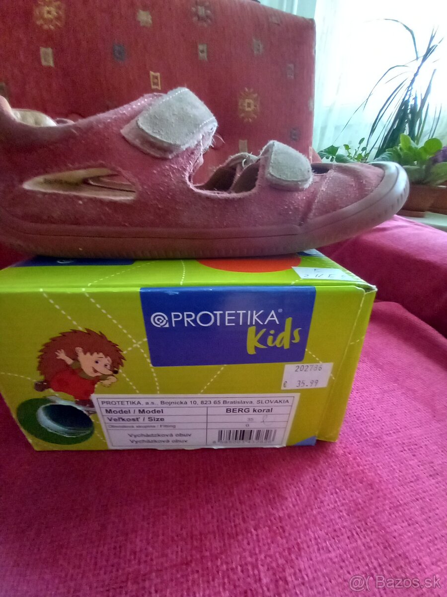Dievčenské topánky PROTETIKA veľ. č. 35 - 6