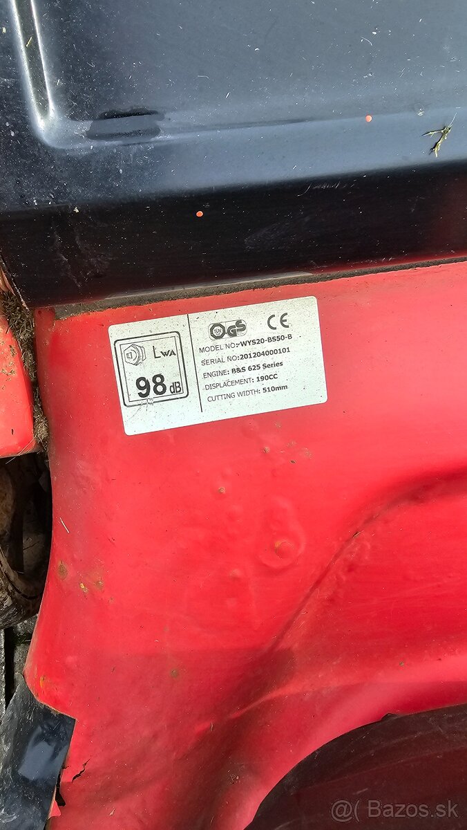 Benzínová kosačka s motorom briggs stratton - 6