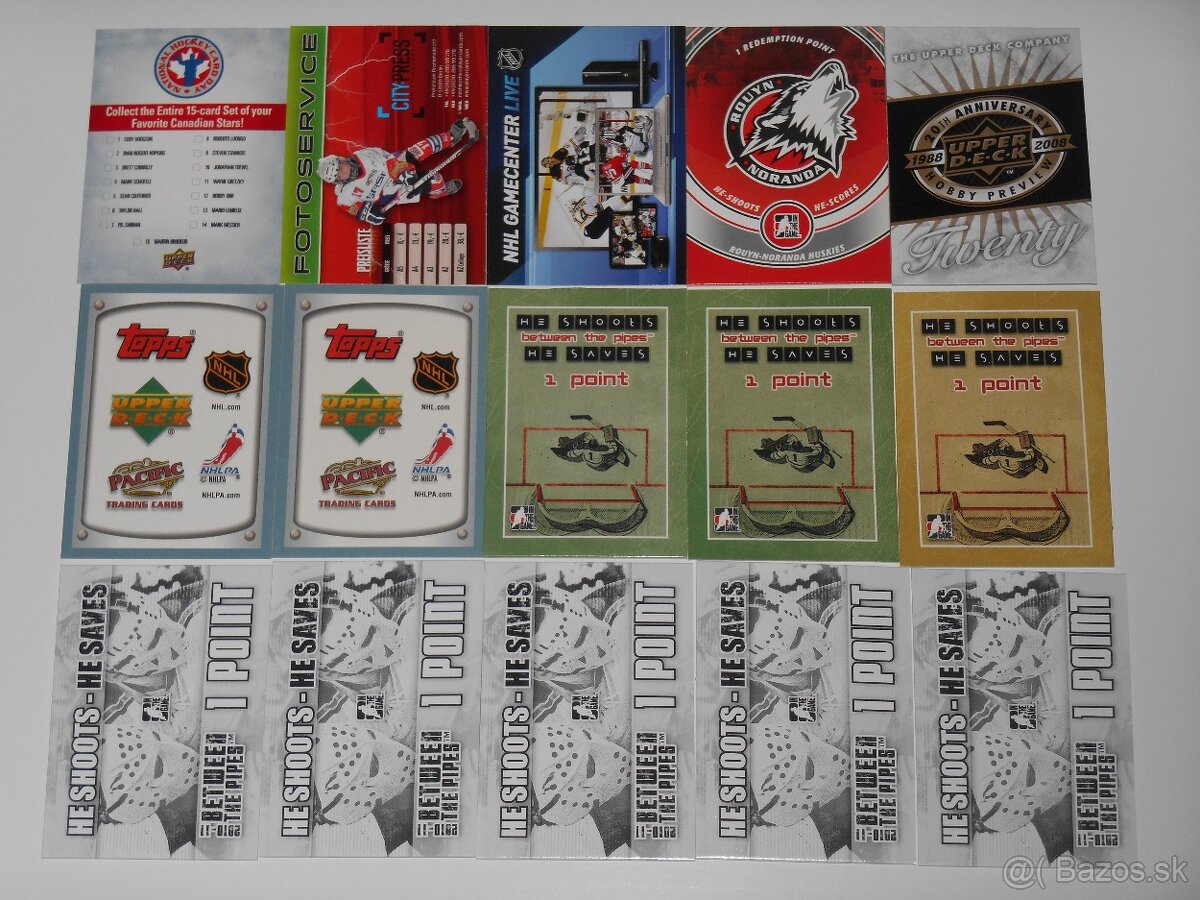 HOKEJOVE KARTY MIX - 6