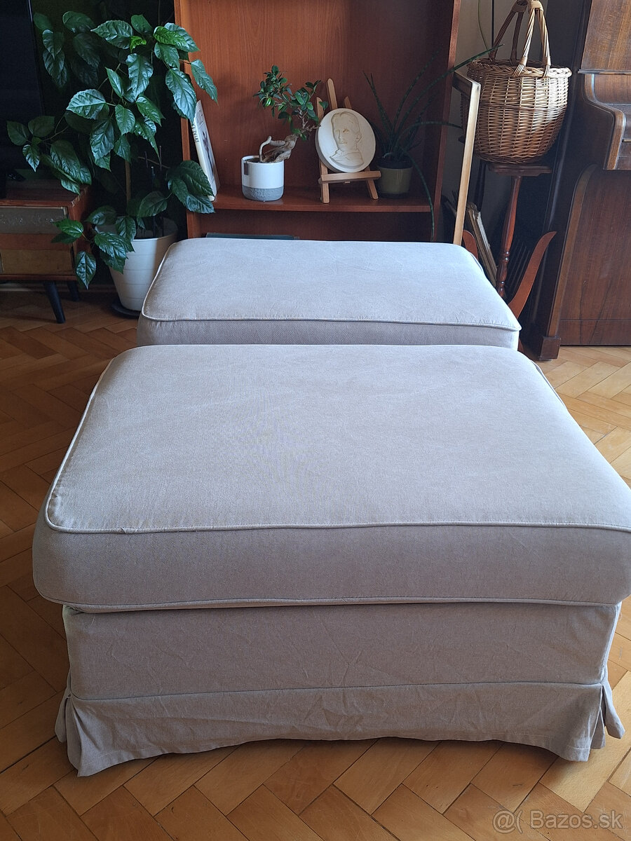 Ikea Ektorp sedacia súprava - svetlobéžová farba - 6