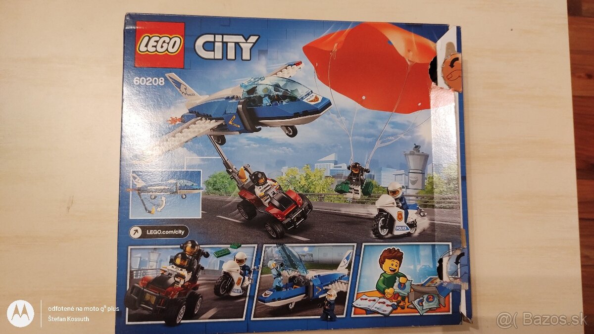 Predám Lego City 60208 Zatknutie Zlodeja Na Padáku - 6