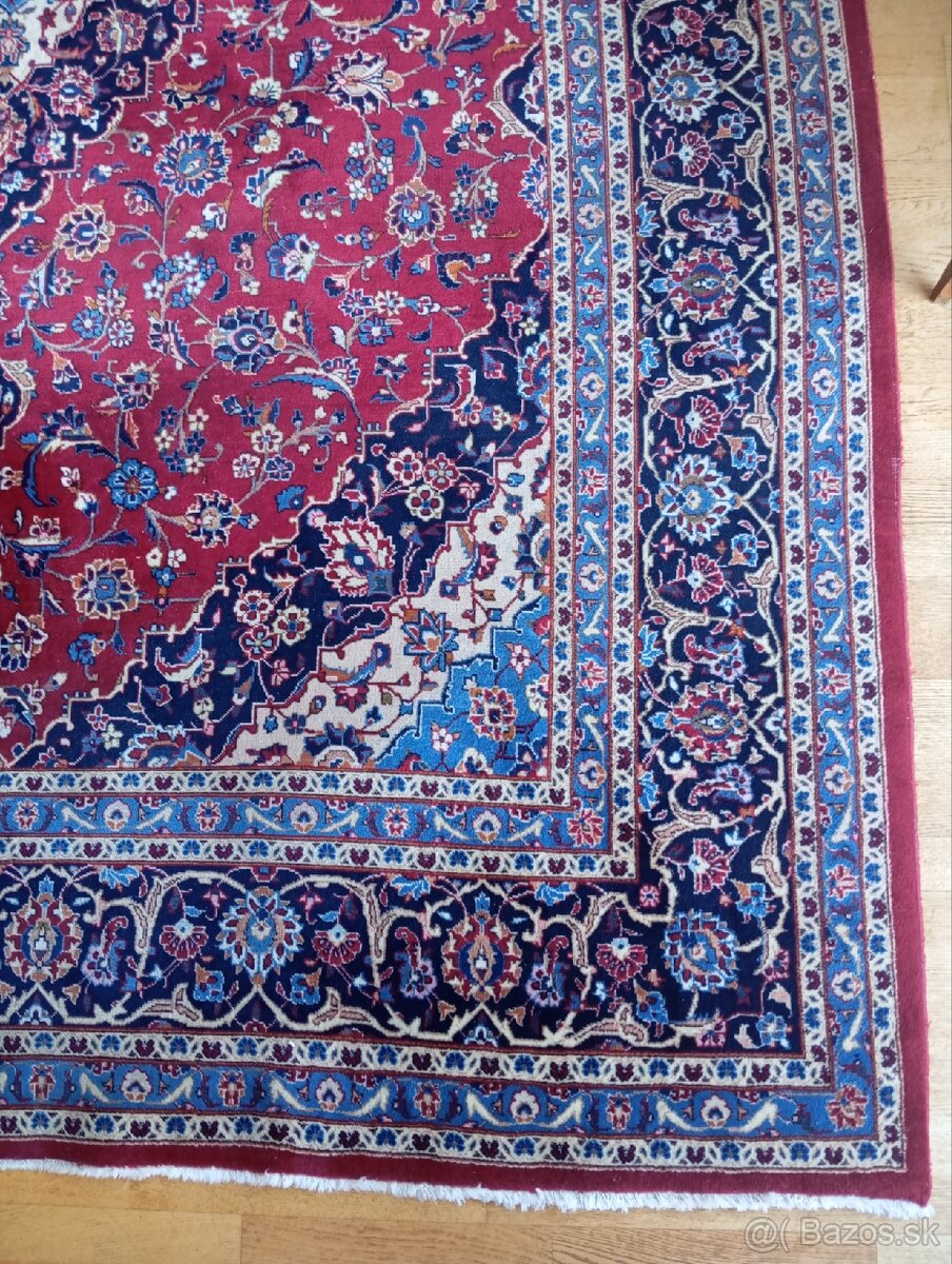 Nádherný ručne viazaný hodvábny KESHAN 350x250 - 6