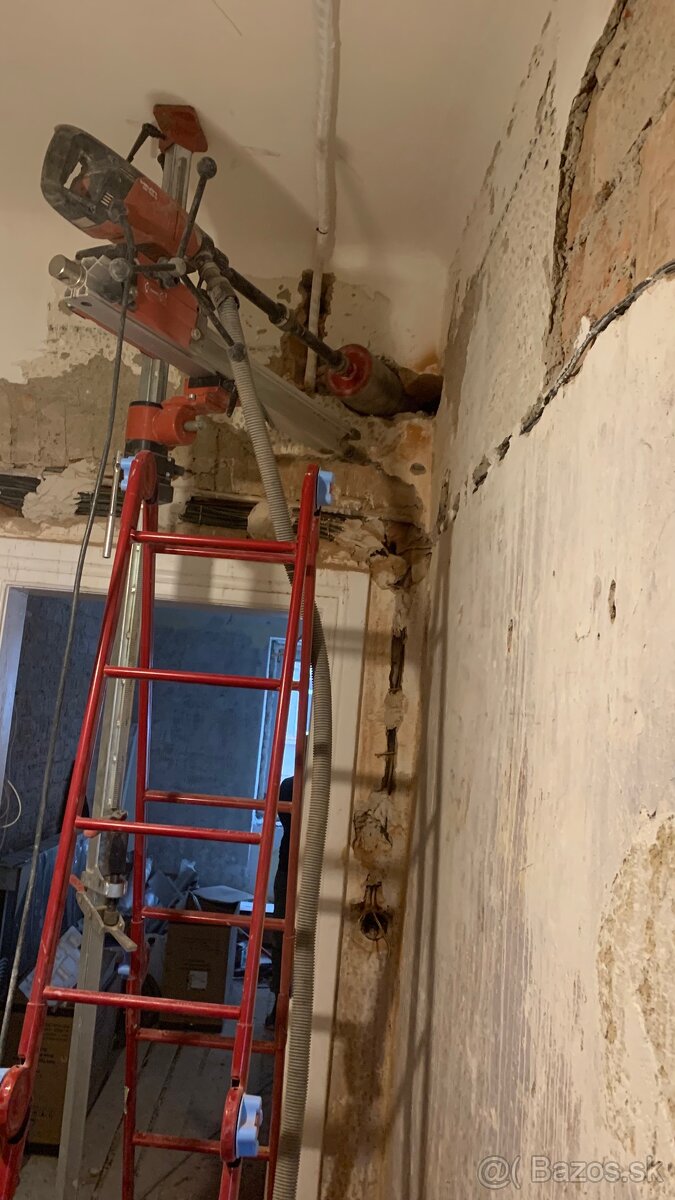 JADROVÉ VŔTANIE, REZANIE ŽELEZOBETÓNU, VÝREZAVANIE ZÁRUBNÍ - 6