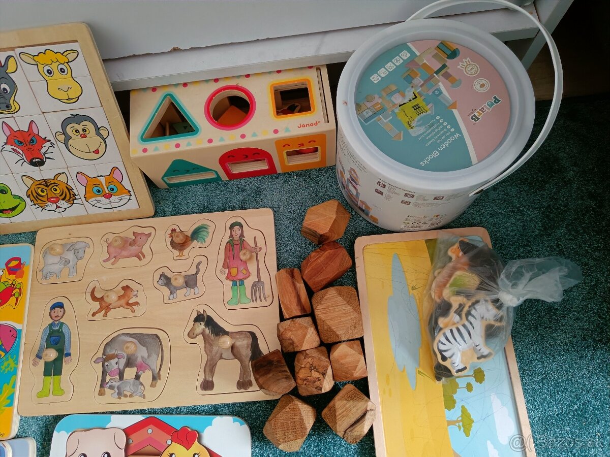 Montessori drevené hračky - 6