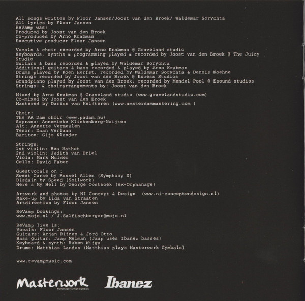 CD ReVamp – ReVamp 2010 digipack - 6