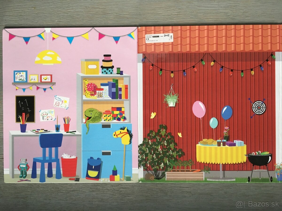 Nábytok pre bábiky + kartónový dom - 6