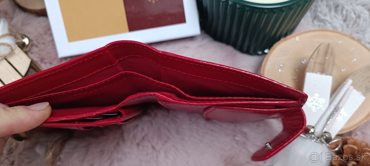 Červená peňaženka PeTerson .. - 6