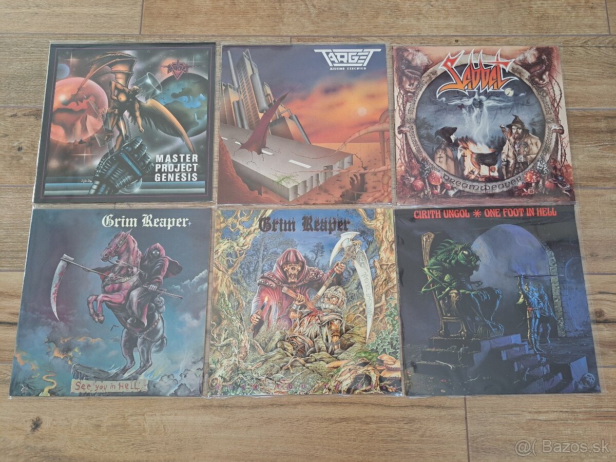 Lp HEAVY - THRASH- BLACK - HARD - 6