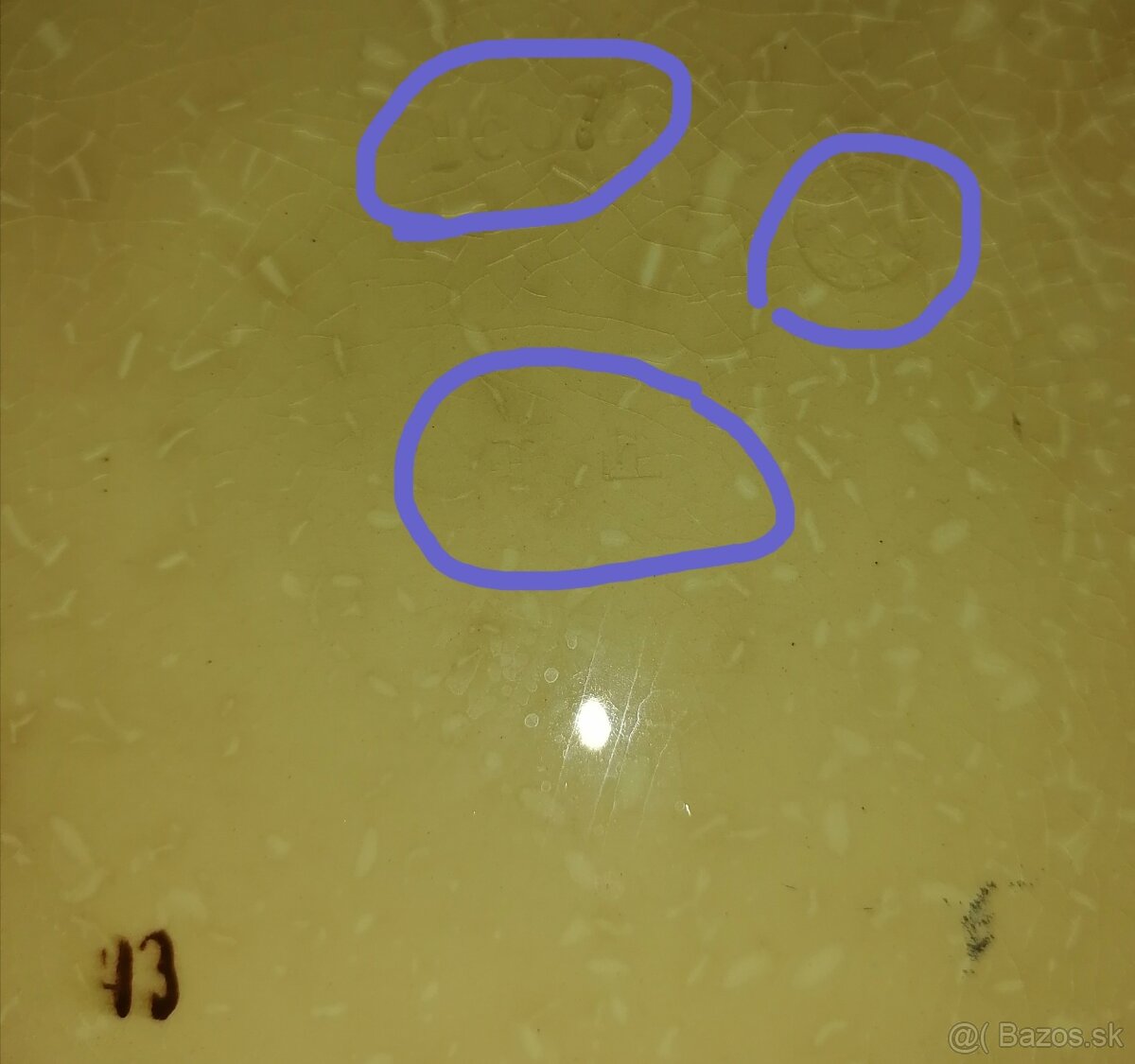 Staré majolikové taniere. - 6