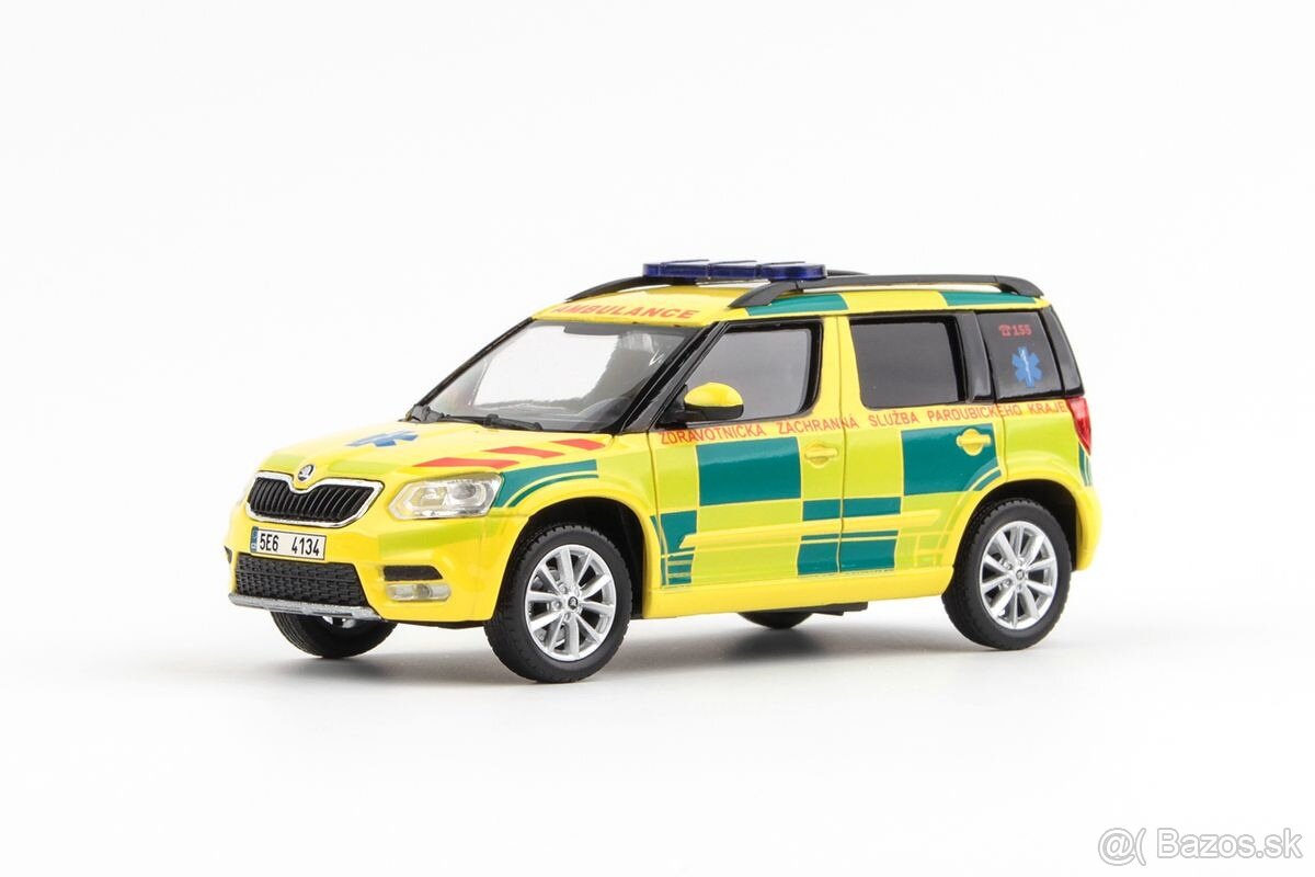 Modely Škoda Yeti FL (2013) ZZS 1:43 Abrex - 6