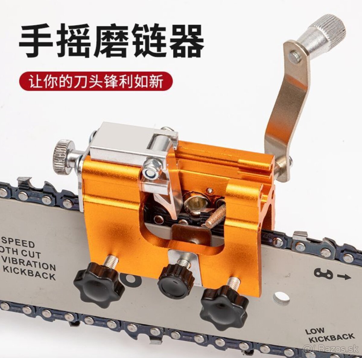 Nová ručná brúska na reťaze motorových píl. - 6