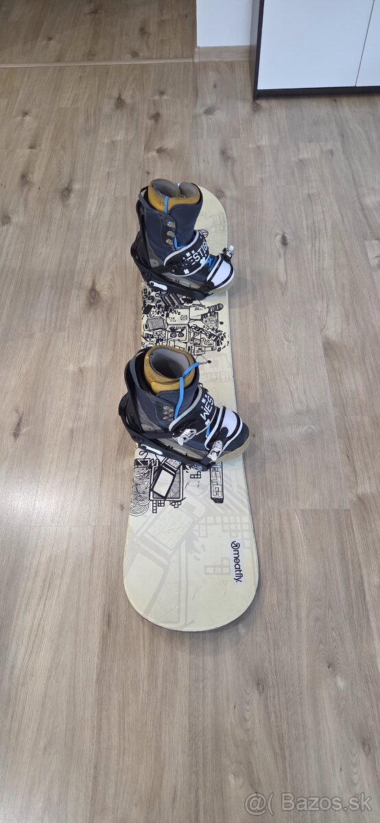 Predám snowboard s viazaním. - 6