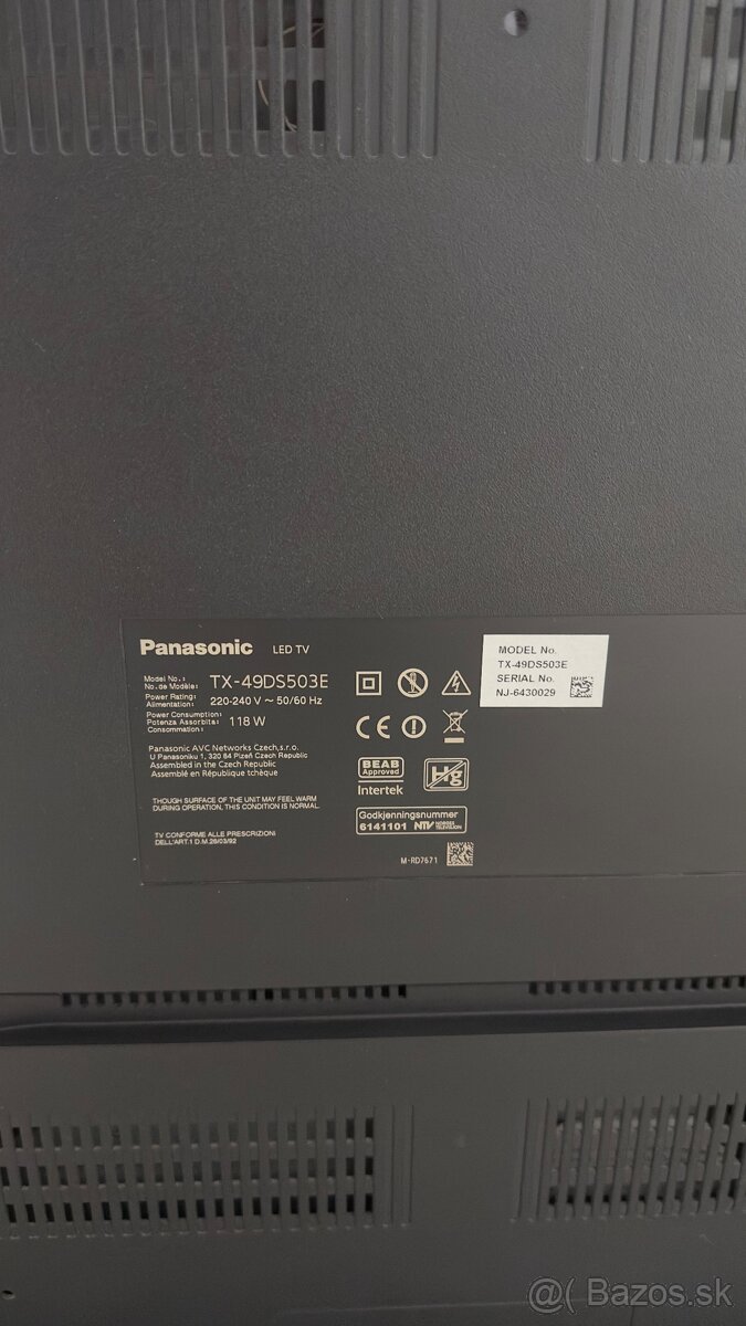 📺 Predám Smart TV Panasonic TX-49DS503E – TOP stav - 6