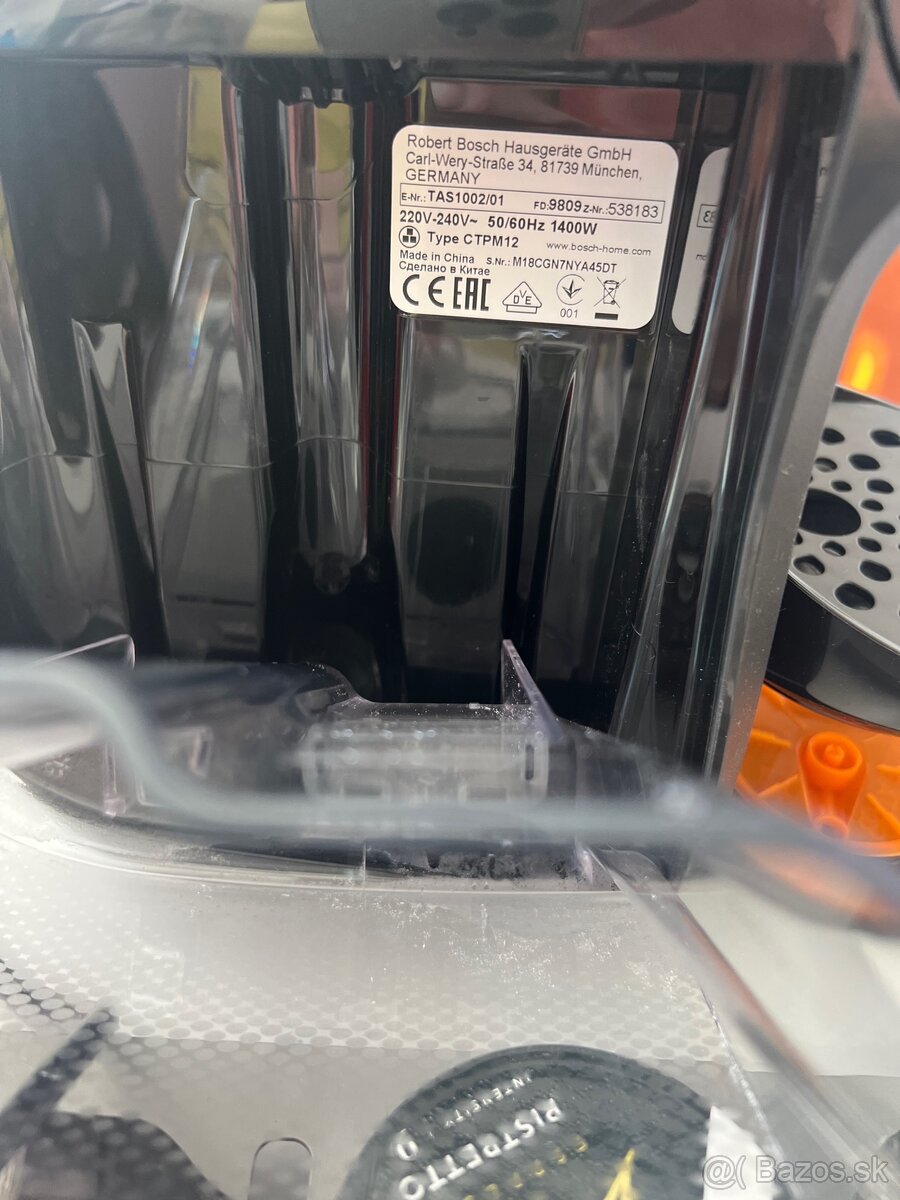 Kavovar na kapsule Bosch TAS 1002/01 - 6