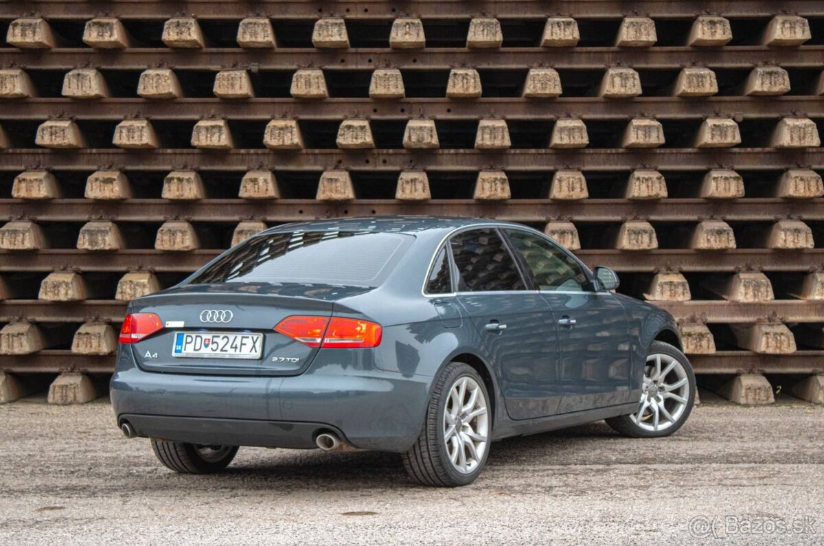 Audi A4 2.7 TDI V6 Multitronic | SK pôvod | Nelakovaná - 6