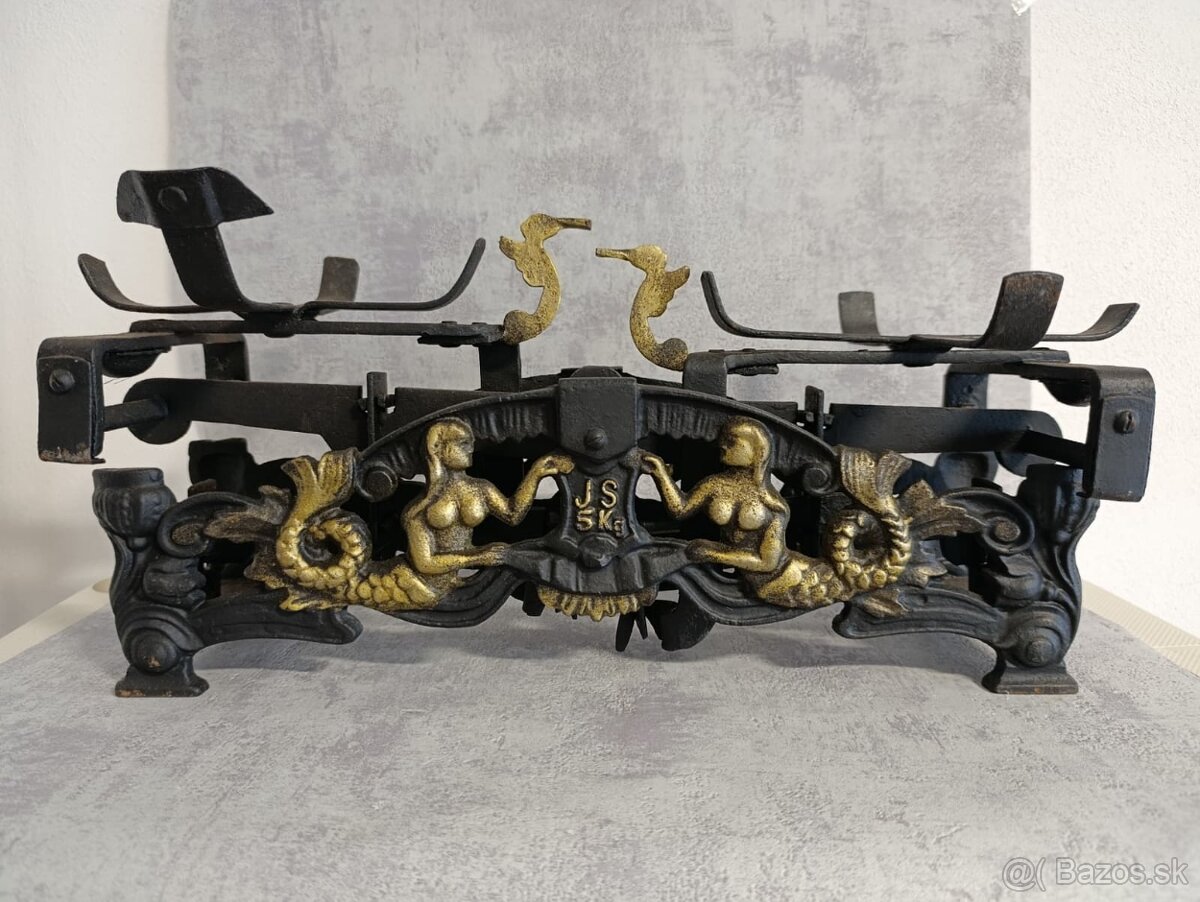 93let staré figurální litinové váhy Sirény E.S ROK 1932 - 6