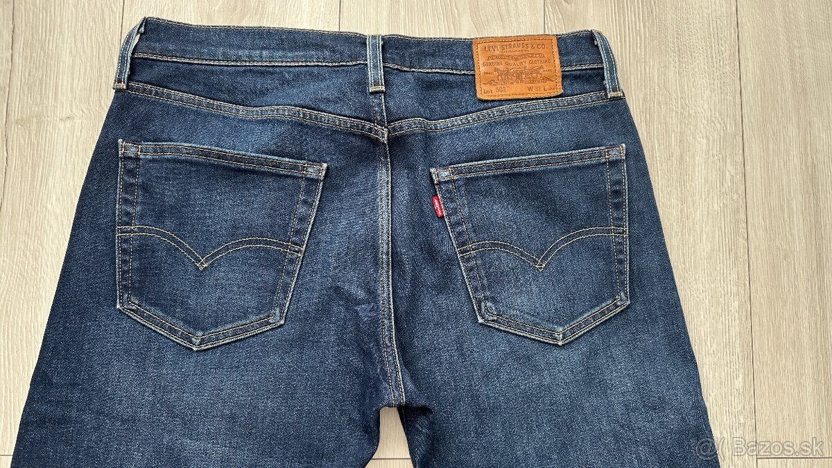 Nové pánske,kvalitné džínsy LEVIS 502 - veľkosť 33/32 - 6