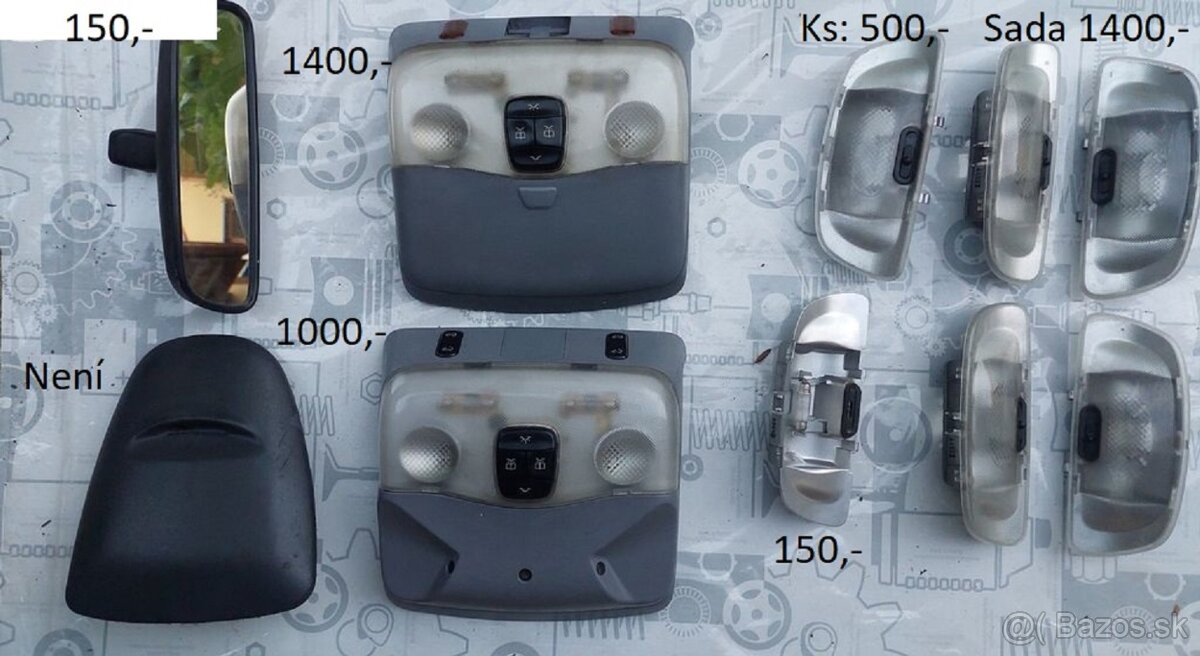 W638 VITO:Blinkry/Stínítka/Zámky/Svazky dveř/Lampy - 6