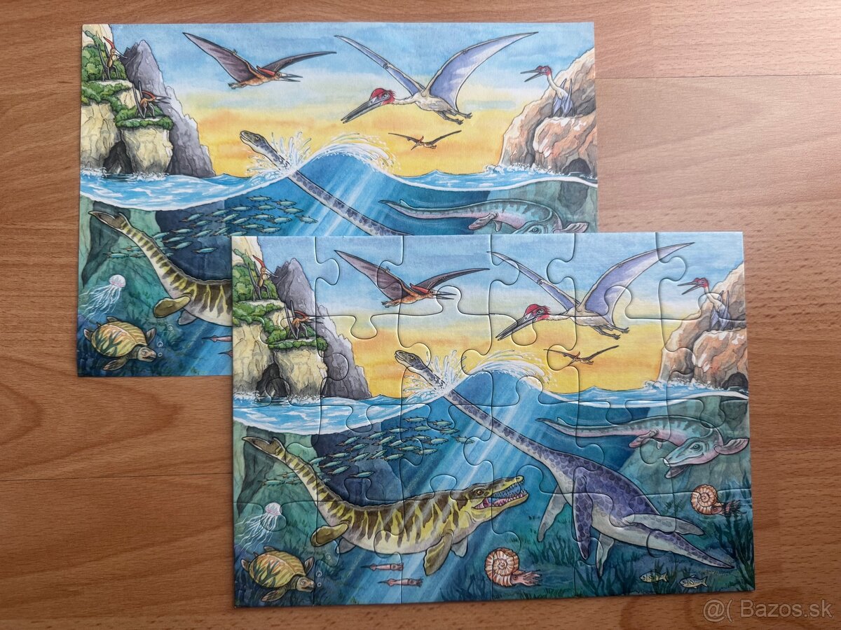 Ravensburger puzzle Svet Dinosaurov - 2x24 - 6