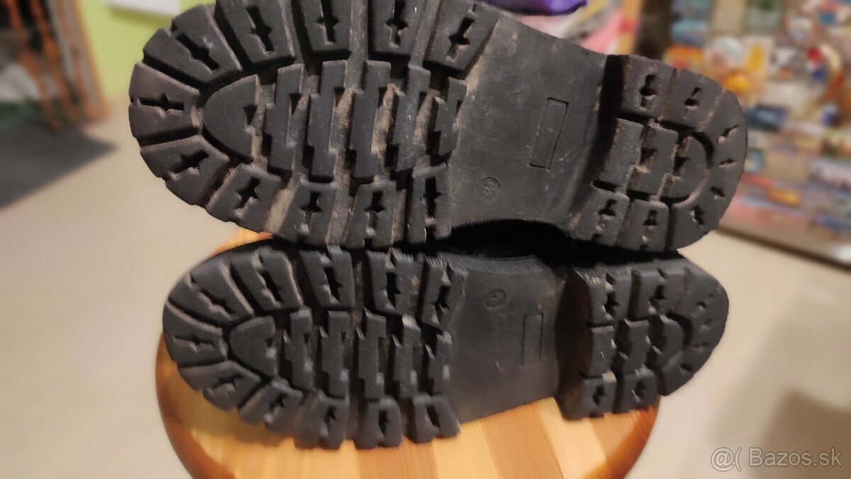 Vysoké kožené topánky - 6