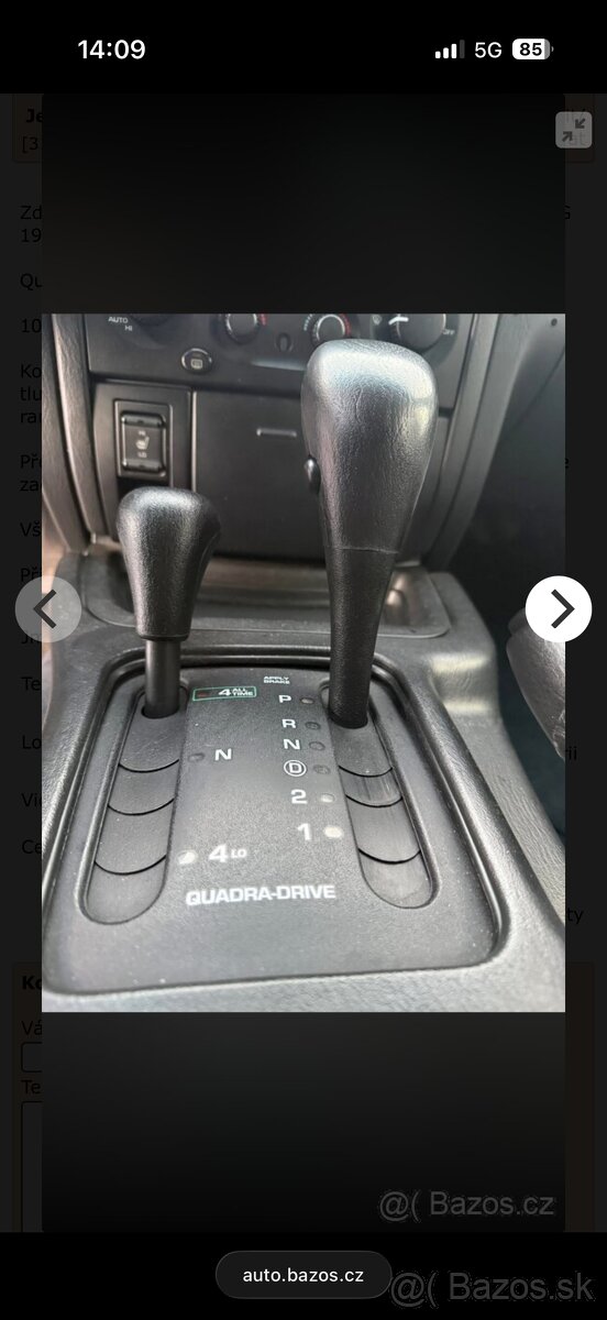 JEEP GRAND CHEROKEE 4.7 HO LPG 190kW - 6