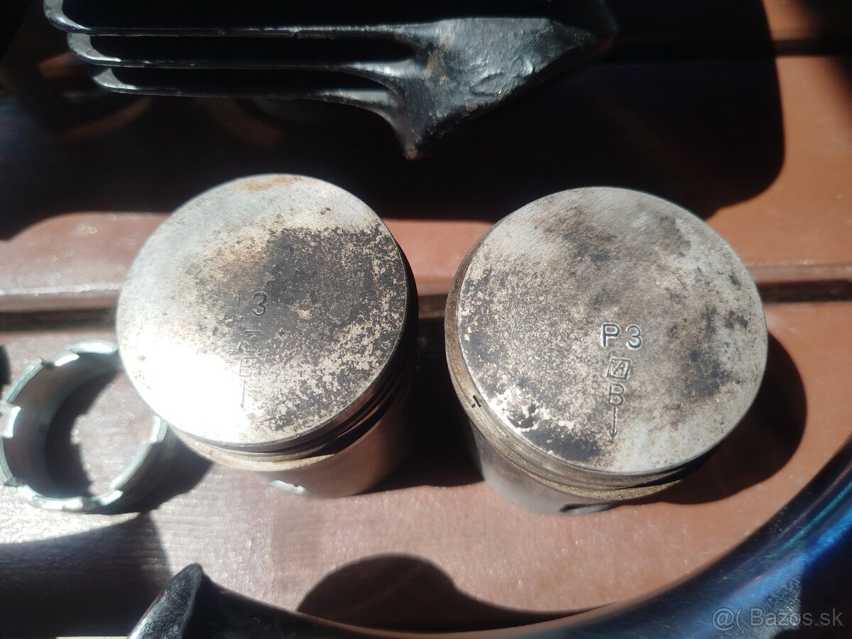 Jawa 634 / ČZ 472 hlavy valce piesty - 6