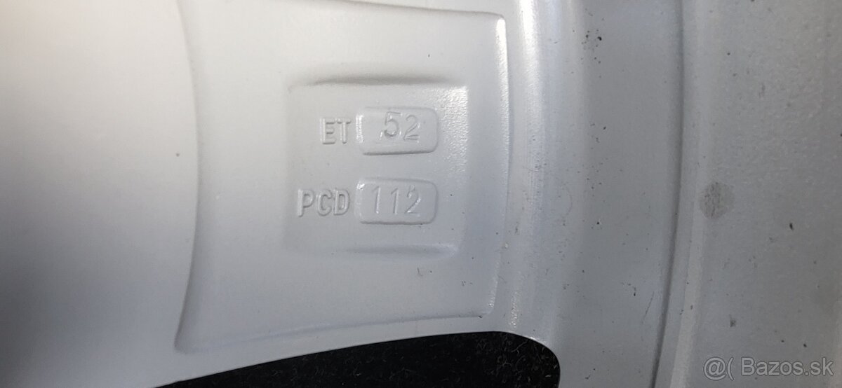 5x112 7,5Jx17 ET52 + snímače - 6