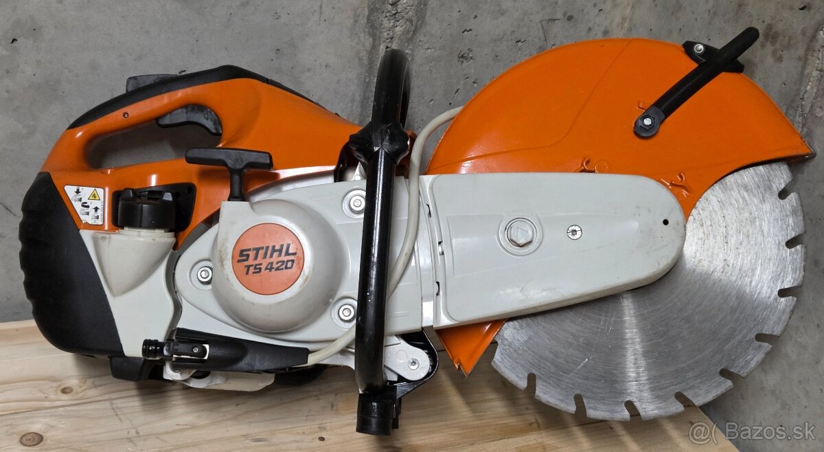 Stihl TS 420 motorova rezacka zaruka 12/2026 - 6