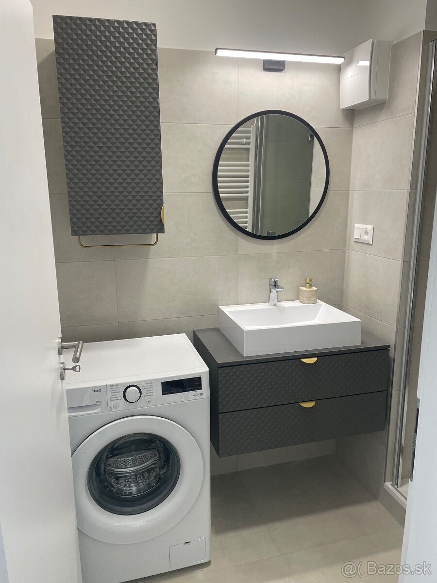 2-izbový elegantne zariadený byt v novostavbe na prenájom - 6